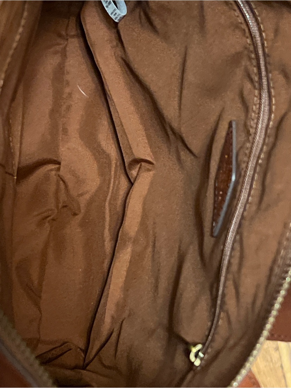 Fossil Cognac Leather Convertible Backpack - Picture 14 of 14